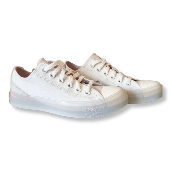 Ivory / Cream & Orange CONVERSE Chuck Taylor ALL STAR CX - Picture 2 of 14